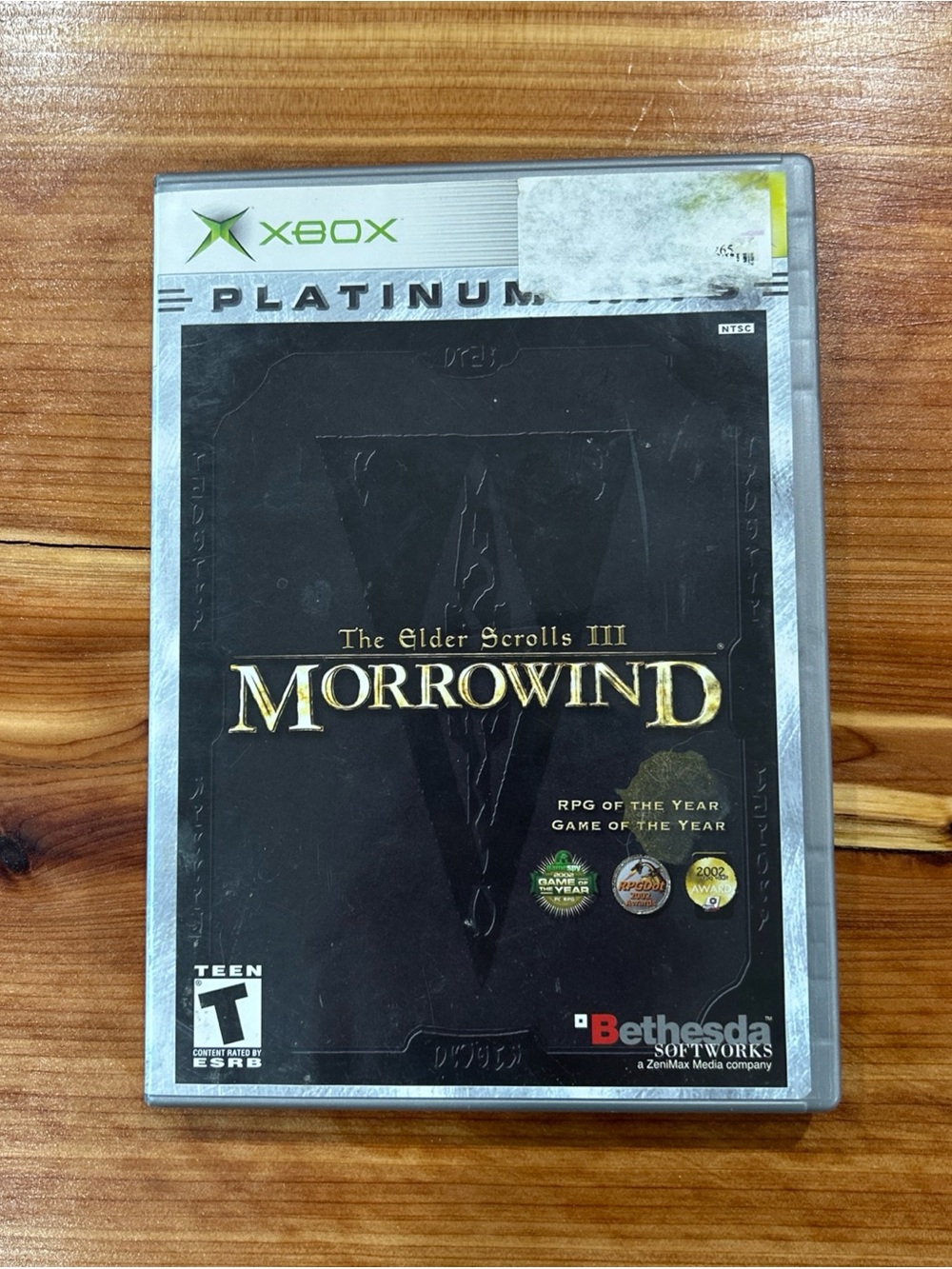 The Elder Scrolls III: 3 Morrowind (Microsoft XBOX, 2004) Complete CIB